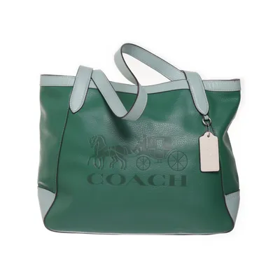 Handväska (Grön) från Coach Skinn