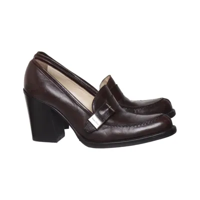 Loafers (Brown) from Miu Miu Leather