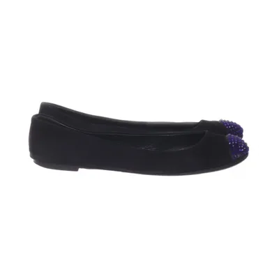 Ballerinaskor (Glitter Toe Cap Ballerina Flats) från Giuseppe Zanotti Mocka