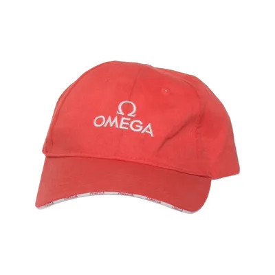 Baseballkeps (Röd) från Omega Bomull, Polyester