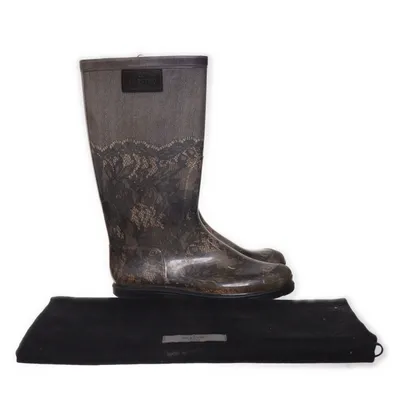 Gummistövlar (Svart, Beige) från Valentino Garavani