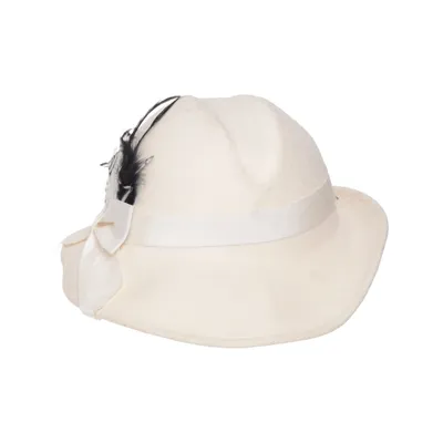 Chapeau en feutre (Beige) de Doris Laine