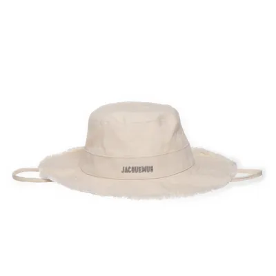 Buckethatt (Beige) från Jacquemus Bomull