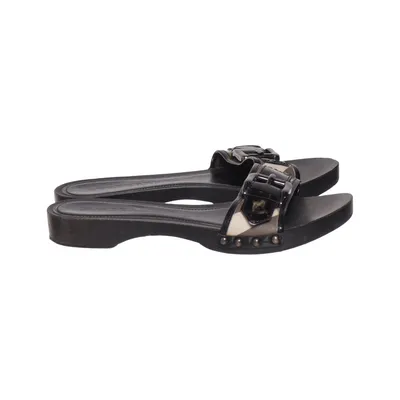 Slip-ins (Black, Beige) from Burberry