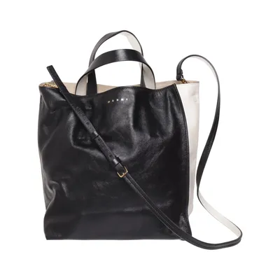 Sac à bandoulière (Noir, Blanc) de Marni