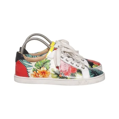 Sneakers (Vit, Flerfärgad) från Christian Louboutin Skinn
