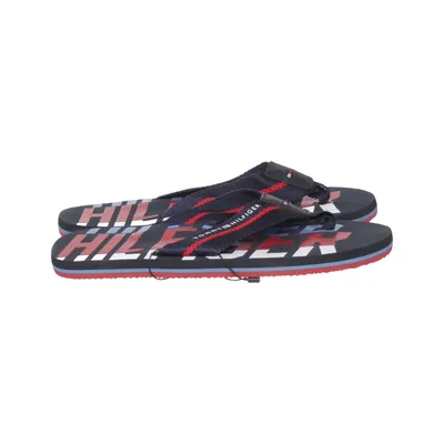 Teenslippers (Zwart, Meerkleurig) van Tommy Hilfiger Polyamide, Polyester