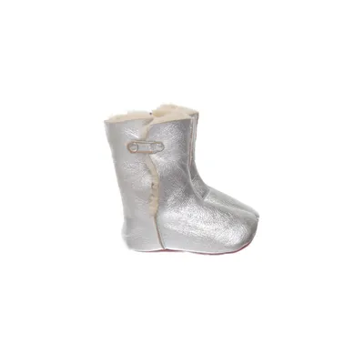 Baby slofjes (Zilver) van Christian Louboutin