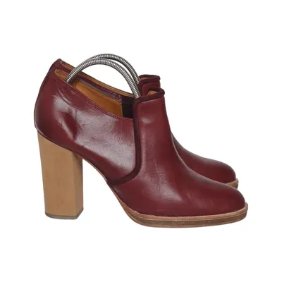 Laarzen met hak (Rood) van Isabel Marant Leer