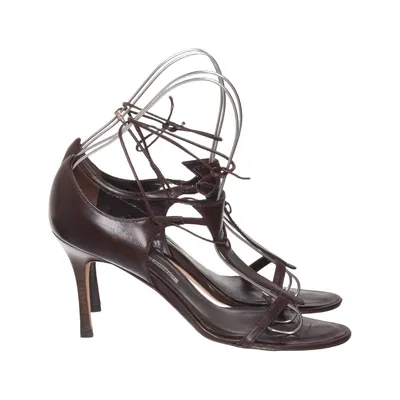 Sandaletter (Brun) från Manolo Blahnik Skinn