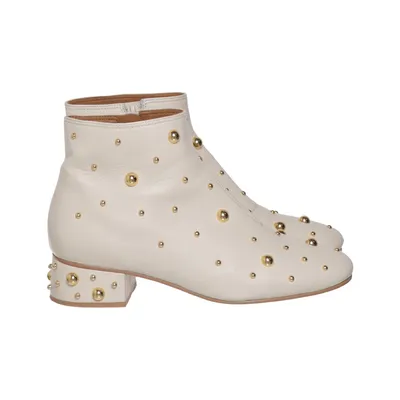 Ankle boots (Beige) from See by Chloé Leather