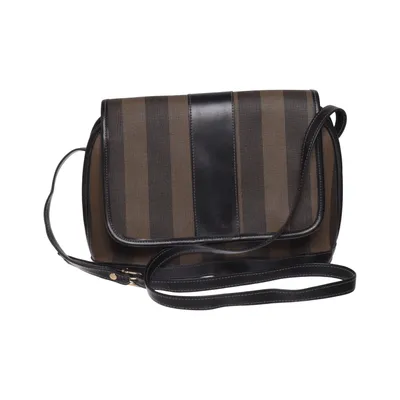 Skuldertaske (Brun, Sort) fra Moda Italia