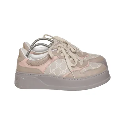 Sneakers (Beige, Meerkleurig) van Gucci Leer