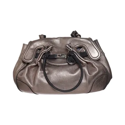 Handtas (Zilver) van Moschino Leer