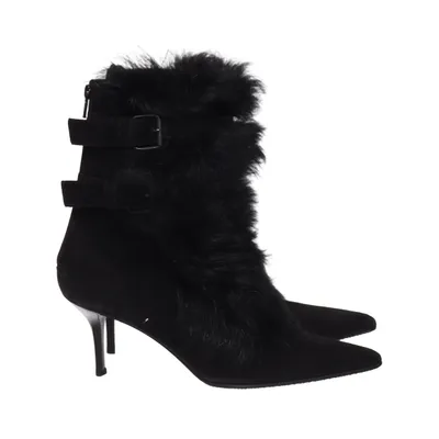 Bottes à talons (Noir) de Helmut Lang Cuir