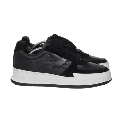 Sneakers (Black) from Dsquared2 Leather