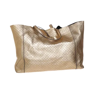 Håndtaske (Guld) fra Bottega Veneta Læder