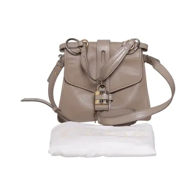 Schoudertas (Aby) van Chloé Katoen, Leer