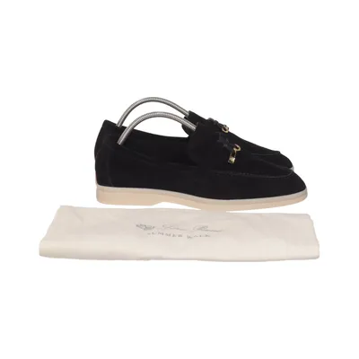 Loafers (Zwart) van Loro Piana Suède
