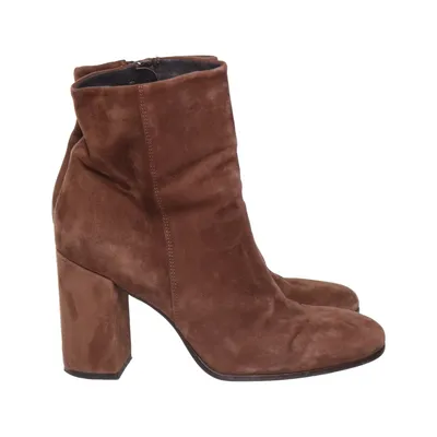 Bottes à talons (Marron) de Jonak Daim