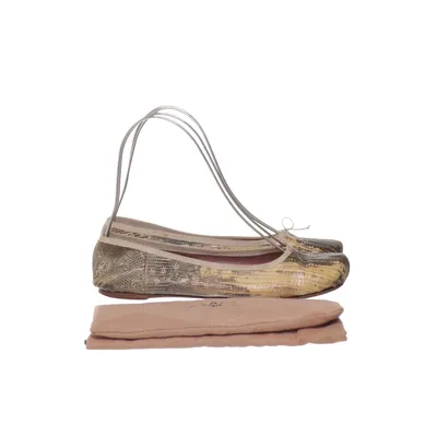 Ballerina's (Beige, Meerkleurig) van Alaïa Leer