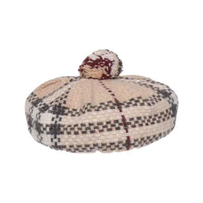 Beret (Beige, Multicolored) from Burberry Angora, Cashmere, Merino wool