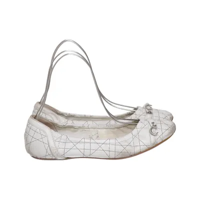 Ballerina's (Wit) van Dior Leer