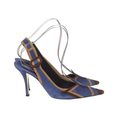 High heels (Blue, Multicolored) from Emilio Pucci
