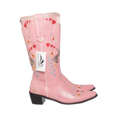 Cowboylaarzen (Roze, Zwart, Meerkleurig) van Frontier