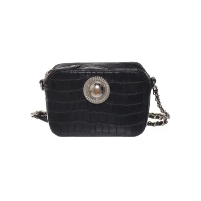 Axelremsväska (Svart) från Versace Jeans Polyester, Polyuretan