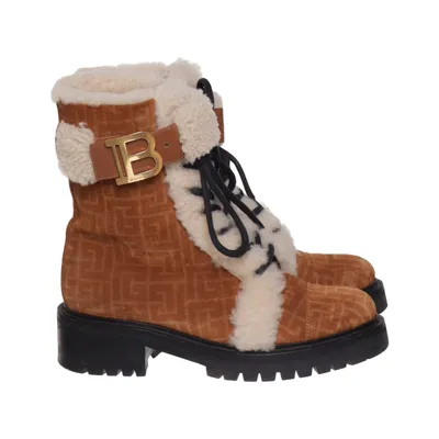 Snørestøvler (Brun) fra Balmain Læder