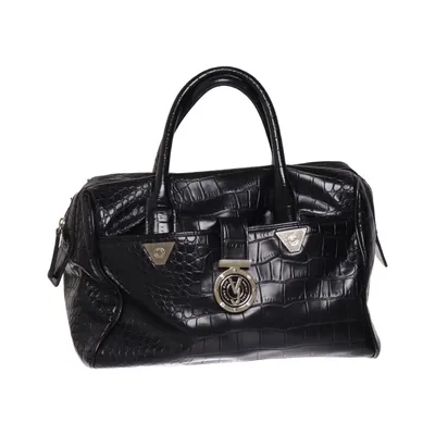 Handbag (Black) from Versace Jeans Polyurethane