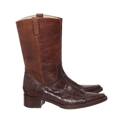 Cowboy boots (Brown) from Dolce & Gabbana Leather