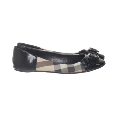 Ballerinasko (Sort, Beige) fra Burberry
