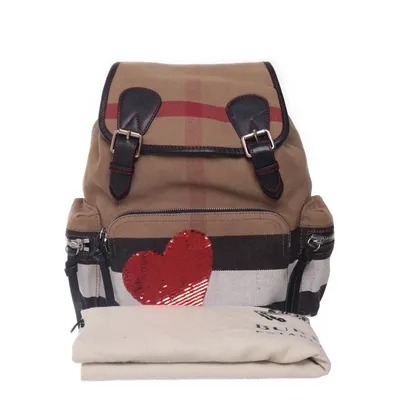 Rugzak (Bruin, Meerkleurig) van Burberry