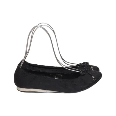 Ballerina's (Zwart) van Dior Leer