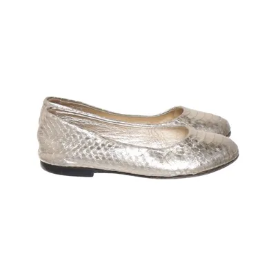 Ballerina's (Goud) van Dolce & Gabbana Leer