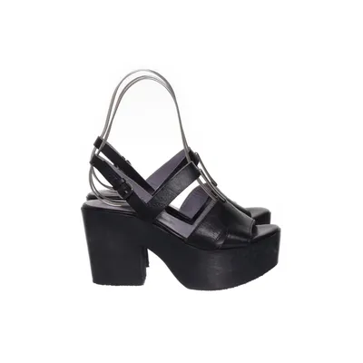 High heel sandals (Black) from Opening Ceremony Leather