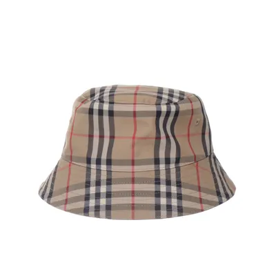 Bøllehat (Beige, Flerfarvet) fra Burberry Bomuld, Polyester
