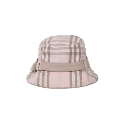Buckethatt (Rosa, Beige) från Burberry Bomull
