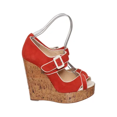 Chaussure compensées (Melides) de Christian Louboutin Cuir