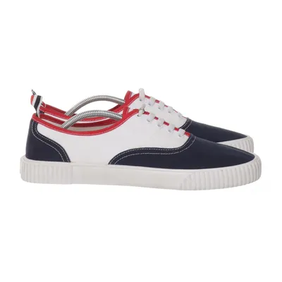 Canvas shoes (White, Blue) from Thom Browne
