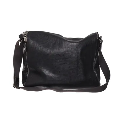 Shoulder-bag (Black) from Jimmy Choo for H&M Leather