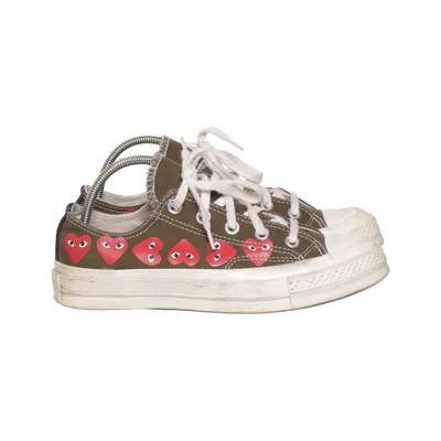 Tygskor (Grön) från Comme des Garçons PLAY x Converse
