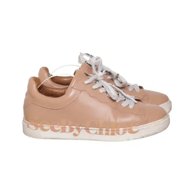 Sneakers (Beige) from See by Chloé Leather