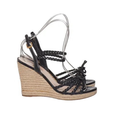 Kilklackar (Svart) från Prada Linea Rossa Skinn