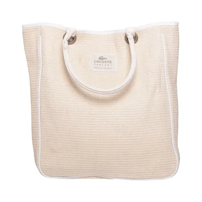 Strandtaske (Beige) fra Lacoste Parfums
