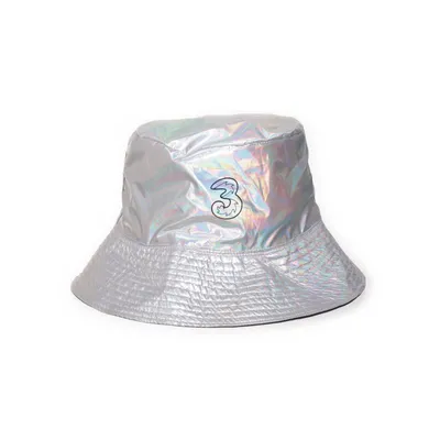 Buckethatt (Silverfärgad)