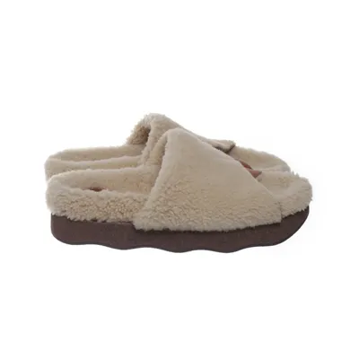 Tofflor (Beige) från Chloé Päls thumbnail 1