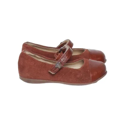 Ballerina's (Bruin) van Young Versace Leer, Suède